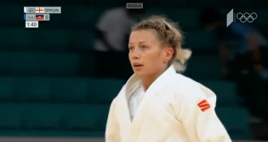 ტეტიანა ლევიცკა-შუკვანმა ოლიმპიადა ჰაიტელ მეტოქესთან გამარჯვებით გახსნა | VIDEO