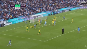 ემერიკ ლაპორტის გოლი ნორვიჩის კარში (ვიდეო)