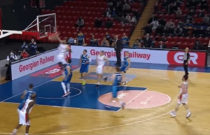 თორნიკე შენგელიას ეფექტური ჩატენვა უკრაინასთან მატჩში