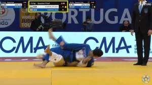 გიორგი ტერაშვილი პორტუგალიის გრან პრის 1/4-ფინალში დამარცხდა | VIDEO