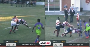 School's Rugby | ბრწყინვალე კონტაქტი ლელოს ხაზთან