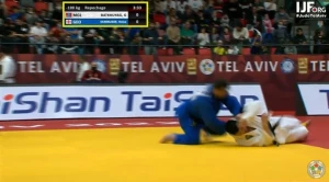 ონისე სანებლიძემ  რეპეშაჟში იპონით იმარჯვა და ბრინჯაოსთვის იჭიდავებს | VIDEO