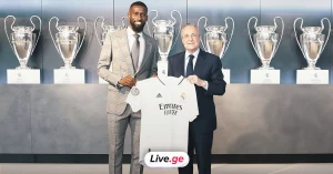 მადრიდის რეალმა ანტონიო რუდიგერი წარადგინა