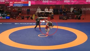 ლერი აბულაძის საოცარი 4-ქულიანი გდება ევროპის ჩემპიონატის ნახევარფინალში | VIDEO