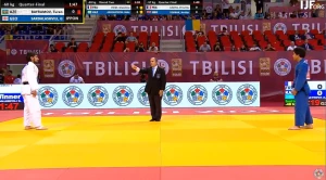გიორგი სარდალაშვილი თბილისის გრანდ სლემის 1/2-ფინალშია | VIDEO