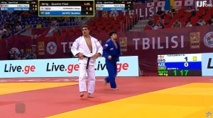 გიორგი თუთაშვილი თბილისის გრანდ სლემის 1/2 ფინალშია | VIDEO