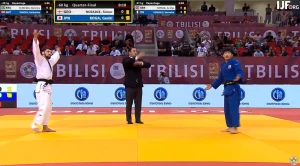 თემურ ნოზაძე თბილისის გრანდ სლემის 1/2 ფინალშია | VIDEO