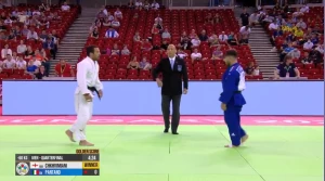 ლუხუმ ჩხვიმიანი ბუდაპეშტის გრანდ სლემის 1/2-ფინალშია | VIDEO