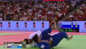 ლაშა შავდათუაშვილი ბუდაპეშტის გრანდ სლემის 1/4-ფინალში გავიდა | VIDEO