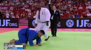 ბუდაპეშტის გრანდ სლემის პირველ შეხვედრაში ტედი რინერმა იპონით იმარჯვა | VIDEO