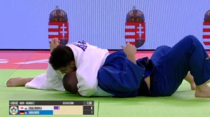 გელა ზაალიშვილი ბუდაპეშტის გრანდ სლემის მერვედფინალში გავიდა | VIDEO