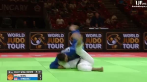 ბექა ღვინიაშვილმა ბუდაპეშტის გრანდ სლემზე ბრინჯაოს მედალი მოიპოვა | VIDEO