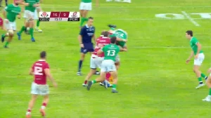 მამამთავრიშვილის ბრწყინვალე ბოჭვა პორტუგალიასთან მატჩში | VIDEO