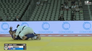 ზაგრების გრან პრის მეორე რაუნდში სოფიო სომხიშვილმა ვაზარით იმარჯვა | VIDEO