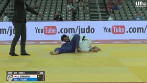 ბექა ღვინიაშვილი ზაგრების გრან პრის 1/4-ფინალში გავიდა | VIDEO