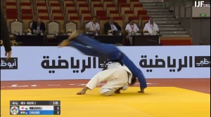 ბაგრატ ნინიაშვილი აბუ დაბის გრანდ სლემის 1/4-ფინალში გავიდა | VIDEO