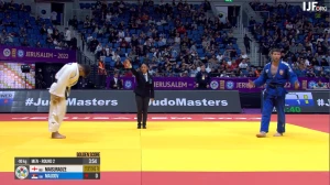 იერუსალიმის მასტერსი - ლუკა მაისურაძე 1/4-ფინალშია | VIDEO