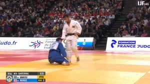 თემურ ნოზაძე პარიზის გრანდ სლემის 1/4-ფინალში დამარცხდა | VIDEO