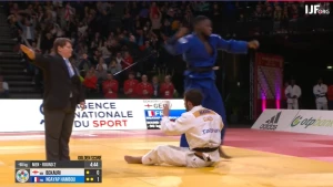 დღის სენსაცია - ლაშა ბექაური პარიზის გრანდ სლემის მეორე რაუნდში  დამარცხდა | VIDEO