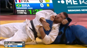 გიორგი ბერიაშვილი პარიზის გრანდ სლემის 1/8-ფინალში გავიდა | VIDEO