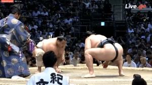 იოკოძუნა კაკურიუმ ჰოკუტოფუჯის სოცარი ბრძოლა მოუგო (ვიდეო)