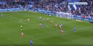 ლუკას პერესის საოცარი სილამაზის გოლი ატლეტიკოს კარში (ვიდეო)