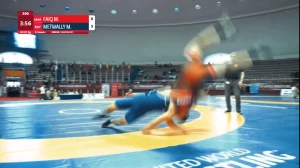 ეგვიპტელმა მოჭიდავემ ისტორიაში ერთ-ერთი საუკეთესო გდება შეასრულა (ვიდეო)