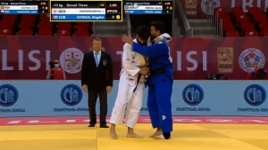 ლაშა შავდათუაშვილი თბილისის გრანდ სლემის 1/4 ფინალშია (ვიდეო)