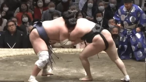 იოკოძუნა ტერუნოფუჯის მეათე გამარჯვება იანვრის ბაშოზე | VIDEO