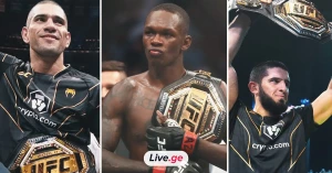 UFC-მ საუკეთესო მებრძოლების სია განაახლა