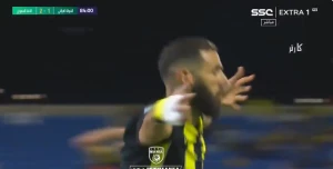 ბენზემამ ალ იტიჰადის მაისურით ზედიზედ მე-3 მატჩში გაიტანა