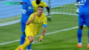 კრიშტიანუ რონალდუს გოლი ალ ჰილალის კარში