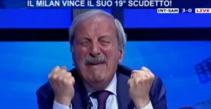 ტიციანო კრუდელის საოცარი ემოციები მილანის გაჩემპიონების შემდეგ