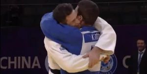 ნიკოლოზ შერაზადიშვილის და უნგრელი ძიუდოისტის დასაფასებელი საქციელი (ვიდეო)