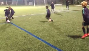 ბარსელონას 10 წლამდელთა გუნდის ვარჯიშის ნახვა ერთი სიამოვნებაა (ვიდეო)