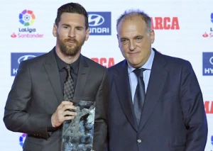 ლა ლიგის პრეზიდენტმა ლიონელ მესიზე ისაუბრა