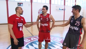 სახალისო შეჯიბრი: ჰუმელსი და მიულერი ერთმანეთს კალათბურთში დაუპირისპირდნენ