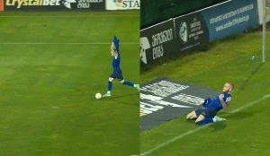 თორნიკე ახვლედიანმა გოლის აღნიშვნა გოლის გატანამდე დაიწყო