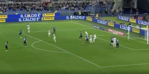 ინტერი იუვენტუსთან ბარელას შესანიშნავი გოლით დაწინაურდა