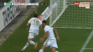 მარსელ გაუსის გამარჯვების გოლი ბაიერნთან