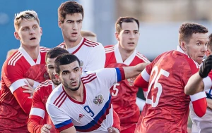 რუსეთის ეროვნულმა ნაკრებმა რუსეთის ახალგაზრდულ გუნდთან ითამაშა