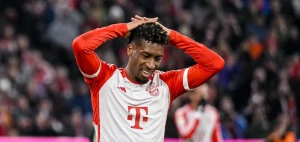 პირველად კინგსლი კომანის კარიერაში - მან ქვეყნის ჩემპიონატის მოგება ვერ მოახერხა