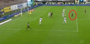 ბუდუ ზივზივაძის გოლი ელვერსბერგის კარში