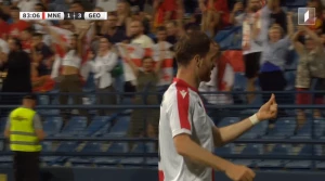 ბუდუ ზივზივაძის გოლი მონტენეგროს კარში