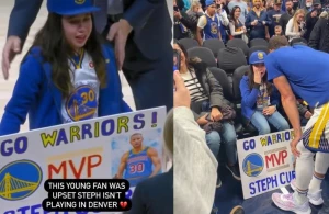 სტეფ კარიმ პატარა გულშემატკივარი გაახარა