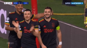 დუშან ტადიჩის გოლი ბენფიკასთან