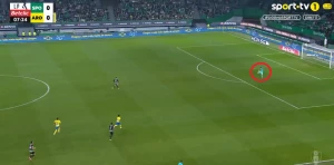 სპორტინგის მეკარის უცნაური ავტოგოლი აროუკასთან მატჩში