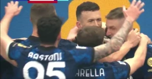 ინტერი მილანთან პერიშიჩის გოლით დაწინაურდა