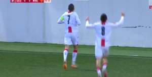 U 19 | საქართველო მონტენეგროსთან საბა გეგუჩაძის გოლით დაწინაურდა