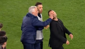 ჟოზე მოურინიო გალათასარაის მწვრთნელს ფიზიკურად შეეხო